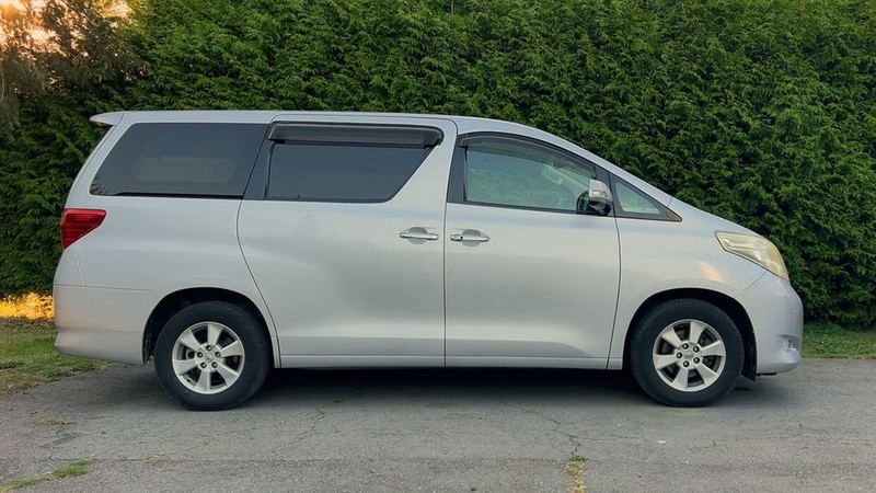 Minivan exterior without foam